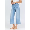 image:imageDEAR JOHN Audrey Wide Leg Jeans for Women Cropped Inseam Classic Comfort Stretch DenimEclipse