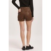 image:imageDEAR JOHN North Hampton Shorts Womens Mid Rise Trouser Leg Cuffed Hem Classic Comfort Stretch FitBrown Snake