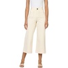 image:imageDEAR JOHN Audrey Wide Leg Jeans for Women Cropped Inseam Classic Comfort Stretch DenimIvory