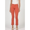 image:imageDEAR JOHN Blaire Straight Leg Jeans Womens Mid Rise Ankle Length Inseam Comfort Stretch Classic Denim Fit PantBurnt Brick