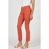 image:imageDEAR JOHN Blaire Straight Leg Jeans Womens Mid Rise Ankle Length Inseam Comfort Stretch Classic Denim Fit PantBurnt Brick