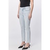 image:imageDEAR JOHN Blaire Straight Leg Jeans Womens Mid Rise Ankle Length Inseam Comfort Stretch Classic Denim Fit PantPositano