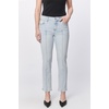 image:imageDEAR JOHN Blaire Straight Leg Jeans Womens Mid Rise Ankle Length Inseam Comfort Stretch Classic Denim Fit PantPositano
