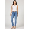 image:imageDEAR JOHN Blaire Straight Leg Jeans Womens Mid Rise Ankle Length Inseam Comfort Stretch Classic Denim Fit PantSkagway