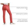 image:imageDEAR JOHN Blaire Straight Leg Jeans Womens Mid Rise Ankle Length Inseam Comfort Stretch Classic Denim Fit PantViva Magenta