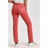 image:imageDEAR JOHN Blaire Straight Leg Jeans Womens Mid Rise Ankle Length Inseam Comfort Stretch Classic Denim Fit PantViva Magenta