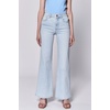 image:imageDEAR JOHN Fiona Wide Leg Jeans for Women Mid Rise Full Length Clean Hem  Finn  26