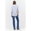 image:imageDEAR JOHN Galina Novelty ButttonDown Long Sleeve Womens ShirtCampus Blue Stripe