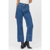 image:imageDEAR JOHN Lily High Rise Straight Leg Cropped Jeans for Women Cuffed Hem Stretch DenimBelby