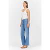 image:imageDEAR JOHN Taylor Mid Rise Straight Leg Jeans for Women Clean Hem Stretch DenimNoble City