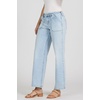 image:imageDEAR JOHN Taylor Straight Leg Jeans Womens High Rise Clean Hem DenimFrench Cloud