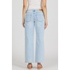 image:imageDEAR JOHN Taylor Straight Leg Jeans Womens High Rise Clean Hem DenimFrench Cloud