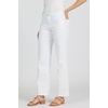 image:imageDEAR JOHN Taylor Straight Leg Jeans Womens High Rise Clean Hem DenimWhite2