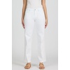 image:imageDEAR JOHN Taylor Straight Leg Jeans Womens High Rise Clean Hem DenimWhite2