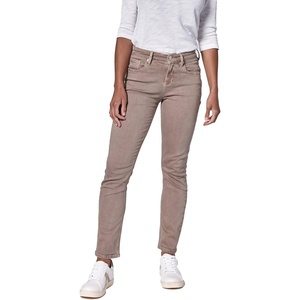 image:imageDEAR JOHN Blaire Straight Leg Jeans Womens Mid Rise Ankle Length Inseam Comfort Stretch Classic Denim Fit PantMink