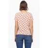 image:imageDEAR JOHN Vanya Short Sleeve Vee Neck Womens Slub Tee Knit Relaxed Fit ShirtWaverly Knot