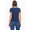 image:imageDEAR JOHN Asher Womens Tee Crew Neck Short Sleeve Classic FitBlack Iris