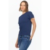 image:imageDEAR JOHN Asher Womens Tee Crew Neck Short Sleeve Classic FitBlack Iris