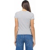 image:imageDEAR JOHN Journee Scoop Neck Top for Women Short Sleeve Striped Rib Knit FittedStudio Stripe