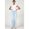 image:imageDEAR JOHN Micah Jean Womens Mid Rise Wide Leg Cut Off Hem DenimMisty Cloud