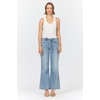 image:imageDEAR JOHN Micah Jean Womens Mid Rise Wide Leg Cut Off Hem DenimPioneer Valley