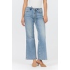 image:imageDEAR JOHN Micah Jean Womens Mid Rise Wide Leg Cut Off Hem DenimPioneer Valley