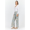 image:imageDEAR JOHN Micah Jean Womens Mid Rise Wide Leg Cut Off Hem DenimSea Glass Garden