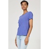 image:imageDEAR JOHN Unity Crew Neck Womens Short Sleeve Relaxed Fit Womens TopPigment Skipper Blue
