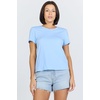 image:imageDEAR JOHN Unity Crew Neck Womens Short Sleeve Relaxed Fit Womens TopPlacid Blue
