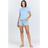 image:imageDEAR JOHN Unity Crew Neck Womens Short Sleeve Relaxed Fit Womens TopPlacid Blue