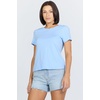 image:imageDEAR JOHN Unity Crew Neck Womens Short Sleeve Relaxed Fit Womens TopPlacid Blue