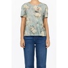 image:imageDEAR JOHN Unity Crew Neck Womens Short Sleeve Relaxed Fit Womens TopSea Glass Garden