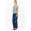 image:imageDEAR JOHN Unity Crew Neck Womens Short Sleeve Relaxed Fit Womens TopSea Glass Garden