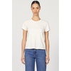 image:imageDEAR JOHN Unity Crew Neck Womens Short Sleeve Relaxed Fit Womens TopWhitecap Grey