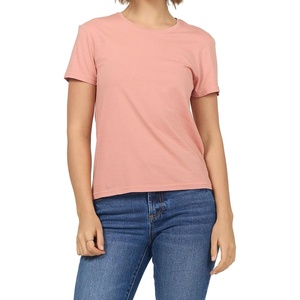 image:imageDEAR JOHN Unity Crew Neck Womens Short Sleeve Relaxed Fit Womens TopRose Dawn