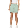 image:imageDEAR JOHN South Hampton Denim Shorts Womens Mid Rise Rolled Hem Classic Fit Jean ShortIceberg Green