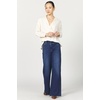image:imageDEAR JOHN Adelle Top Long Sleeve Popover VNeck Relaxed FitWhitecap Gray