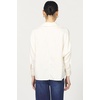 image:imageDEAR JOHN Adelle Top Long Sleeve Popover VNeck Relaxed FitWhitecap Gray