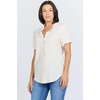 image:imageDEAR JOHN Benning Womens Novelty ShirtTaupe Stripe