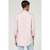image:imageDEAR JOHN Galina Shirt Womens Relaxed Fit Tencel Button Front Long Sleeve Collared Top  Pale Lilac  XSmall