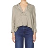 image:imageDEAR JOHN Adelle Top Long Sleeve Popover VNeck Relaxed FitVetiver