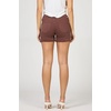 image:imageDEAR JOHN Gigi Womens Casual Shorts MidRise Summer Classic Comfort Fit Dressy Classy Lounge Wear ShortShaved Chocolate
