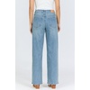 image:imageDEAR JOHN Holly Straight Leg Womens Jeans High Rise Full Inseam Comfort Streatch DenimSeafoam Breeze