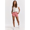 image:imageDEAR JOHN North Hampton Novelty Shorts Womens Mid Rise Trouser Leg Cuffed HemCandy Stripe