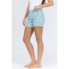 image:imageDEAR JOHN North Hampton Novelty Shorts Womens Mid Rise Trouser Leg Cuffed HemCapri Tile