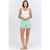 image:imageDEAR JOHN North Hampton Novelty Shorts Womens Mid Rise Trouser Leg Cuffed HemHemlock