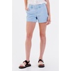 image:imageDEAR JOHN North Hampton Novelty Shorts Womens Mid Rise Trouser Leg Cuffed HemRailroad Stripe