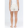 image:imageDEAR JOHN North Hampton Novelty Shorts Womens Mid Rise Trouser Leg Cuffed HemSand Stripe