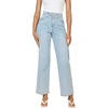 image:imageDEAR JOHN Holly Straight Leg Womens Jeans High Rise Full Inseam Comfort Streatch DenimMorning Sky