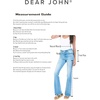 image:imageDEAR JOHN Fiona Wide Leg Jeans for Women High Rise Highwaisted Denim Classic Fit Full Inseam Raw Cut HemCork